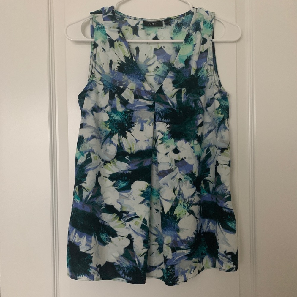 Blue washed blouse
